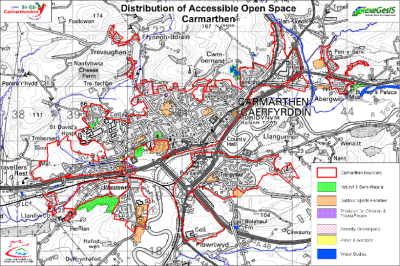 Carmarthenshire Greenspace analysis