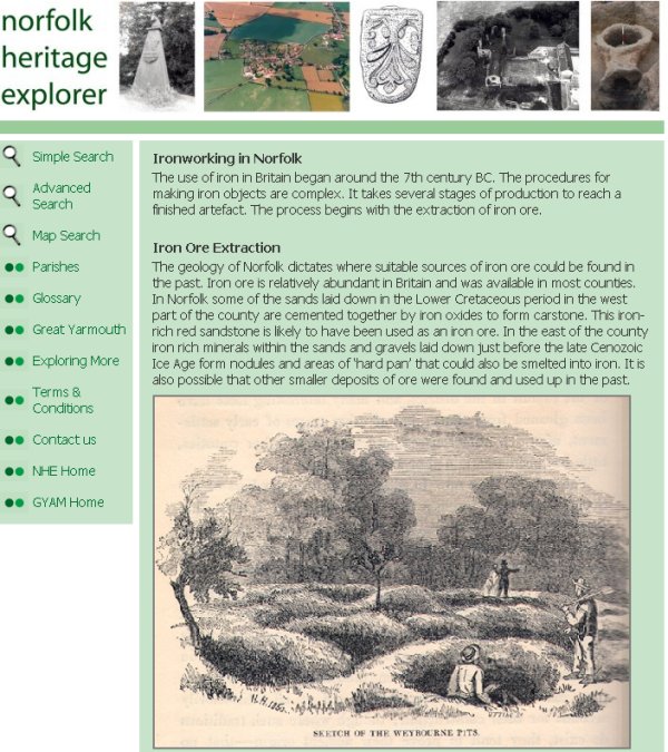 Thematic record details (Norfolk Heritage Explorer) Thematic record details (Norfolk Heritage Explorer)