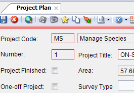 Conservation Management System title