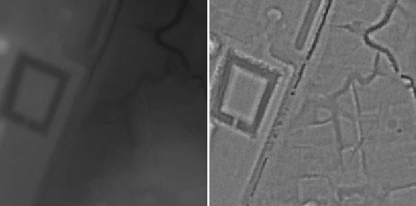 LiDAR Local Relief Model (LRM)