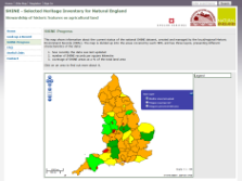 exeGesIS created the Selected Heritage Inventory for Natural England SHINE website