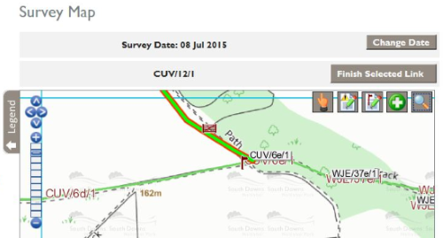 South Downs National Park Countryside Access Management System CAMS Web