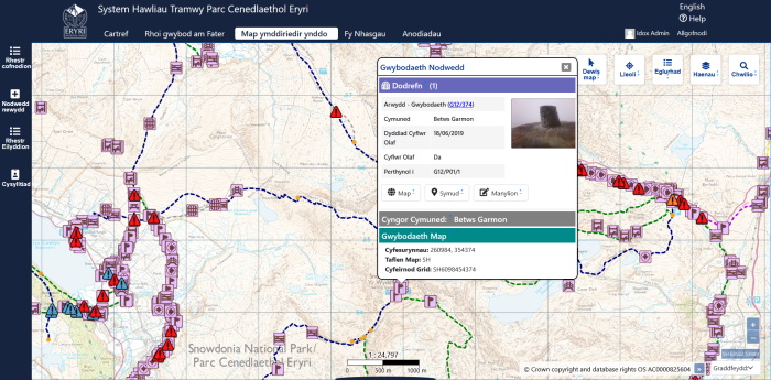 CAMS Pro for Eryri National Park Authority