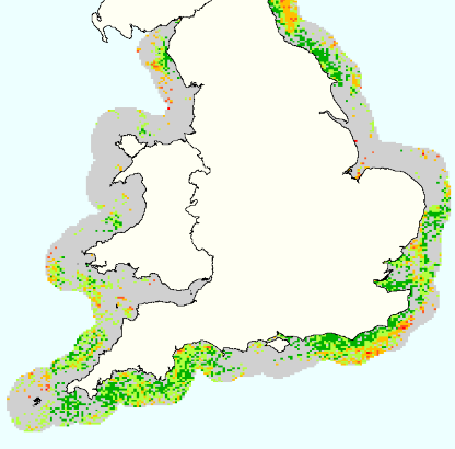 Fishing Effort Map - Trawling