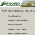 Marine intertidal habitat analysis software