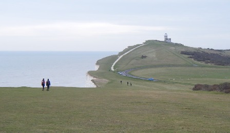The South Downs, near Belle Tout Lighthouse