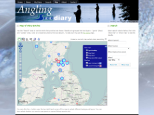 exeGesIS developed web mapping for the Angling Diary website