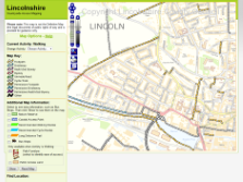 exeGesIS developed web mapping for the Lincolnshire Countryside Access website