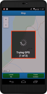 Locate and incident in FlyMapper Locate and incident in FlyMapper