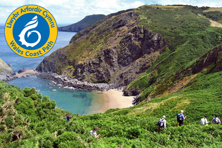 Photo of Ceredigion Coast, part of the Wales Coast Path (Photo: PB)