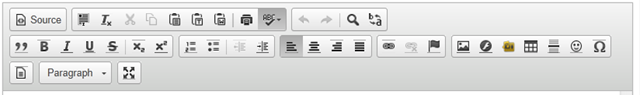 CKEditor toolbars in mojoPortal CKEditor toolbars in mojoPortal