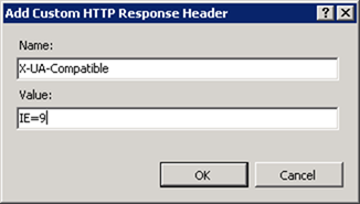 Adding a custom HTTP response header Adding a custom HTTP response header