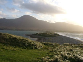 Bartraw Beach and Croagh Patrick, Co Mayo. © David Mitchel.